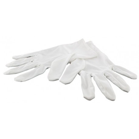 1 paire gants blancs, bijouterie, taille M