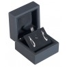 Ecrin boucle d'oreilles, pendentif 65x65x50 écrin luxe pas cher, fournisseur packaging, emballage, professionnel, boite à bijoux