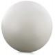 Boule bois blanc diamètre 7 cm blanc