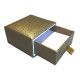 Ecrin Boucles d'oreilles, design plumier, carton, SLID 37, écrin luxe pas cher, fournisseur, packaging, emballage, professionnel
