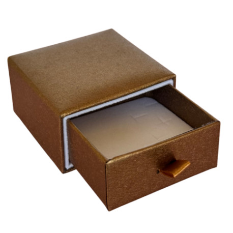 Ecrin Boucles d'oreilles, design plumier, carton, SLID 37, écrin luxe pas cher, fournisseur, packaging, emballage, professionnel